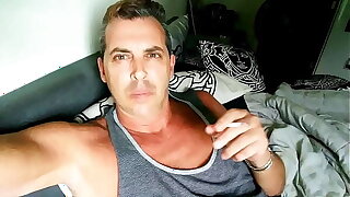 My Straight buddy Hunk Step Dad CORY BERNSTEIN AKA CORY THE MODEL Busted in Leaked Male Personage COCK Sextape Masturbating ! Jerking SHAVED BIG COCK, Smoking , fingering Ass, HUGE CUM SHOT ! FREE GAY PORN